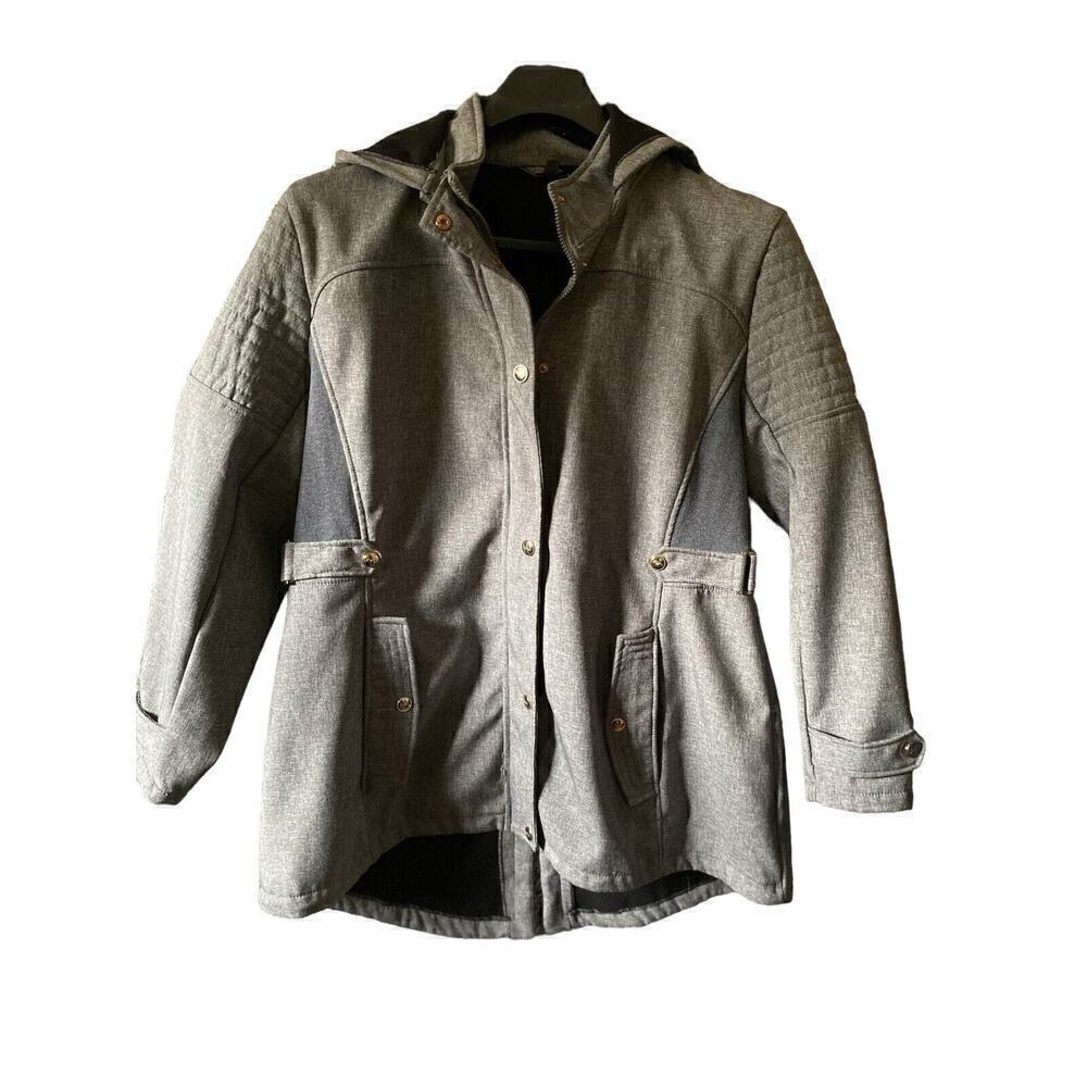 XOXO TAN Winter Gray Coat Jacket Size Women Size 3X